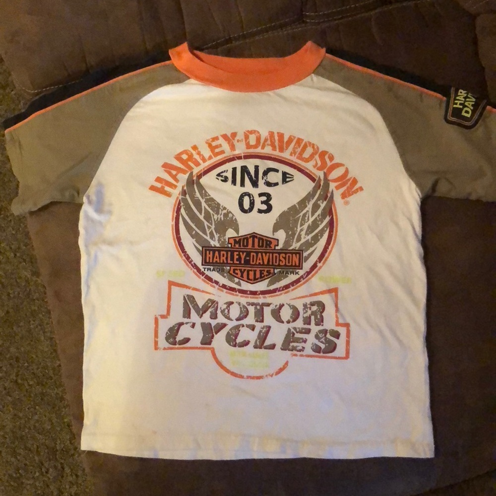 Boys Harley Davidson t shirt